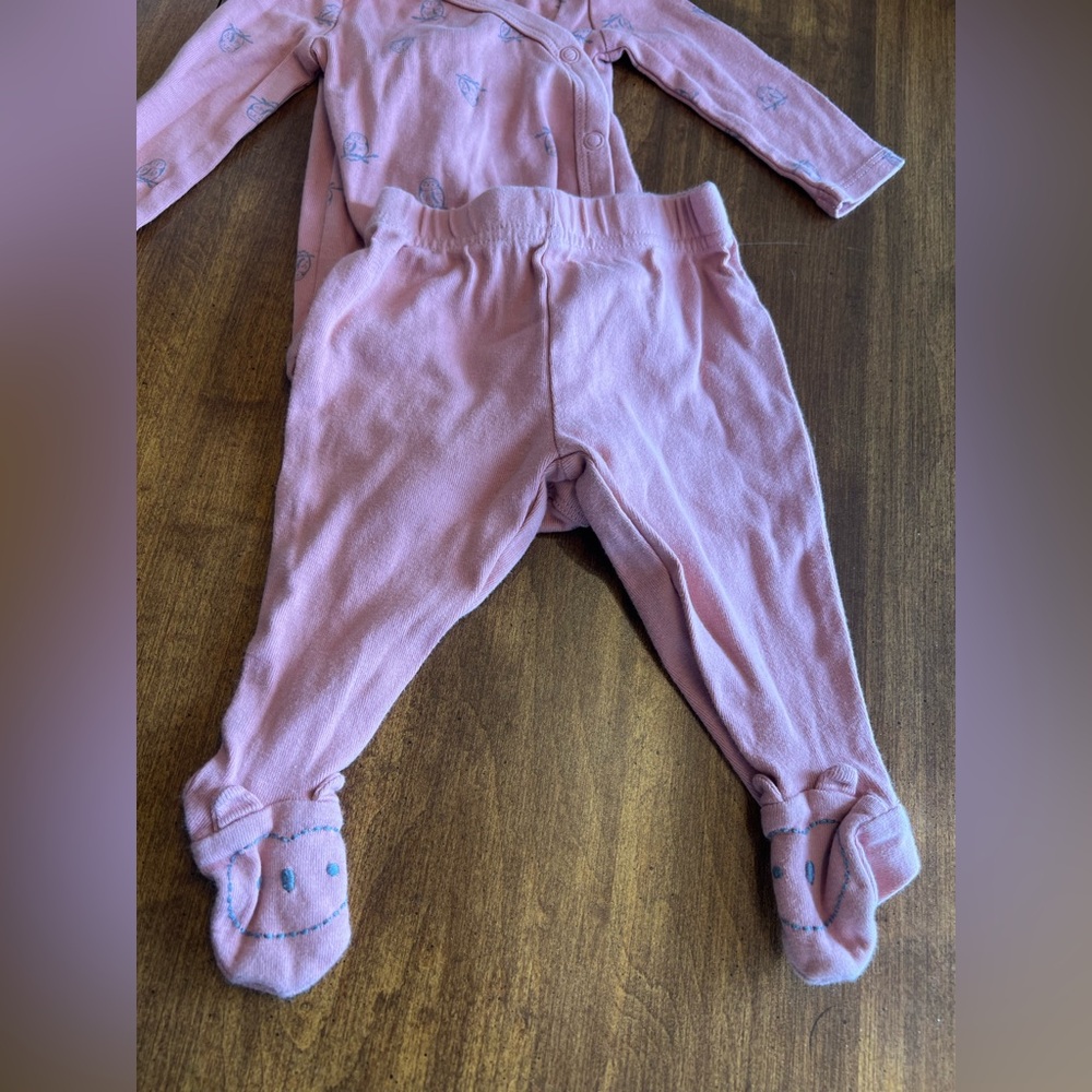 Carters Owl Onesie Pants Set 3 Months - Picture 2 of 5